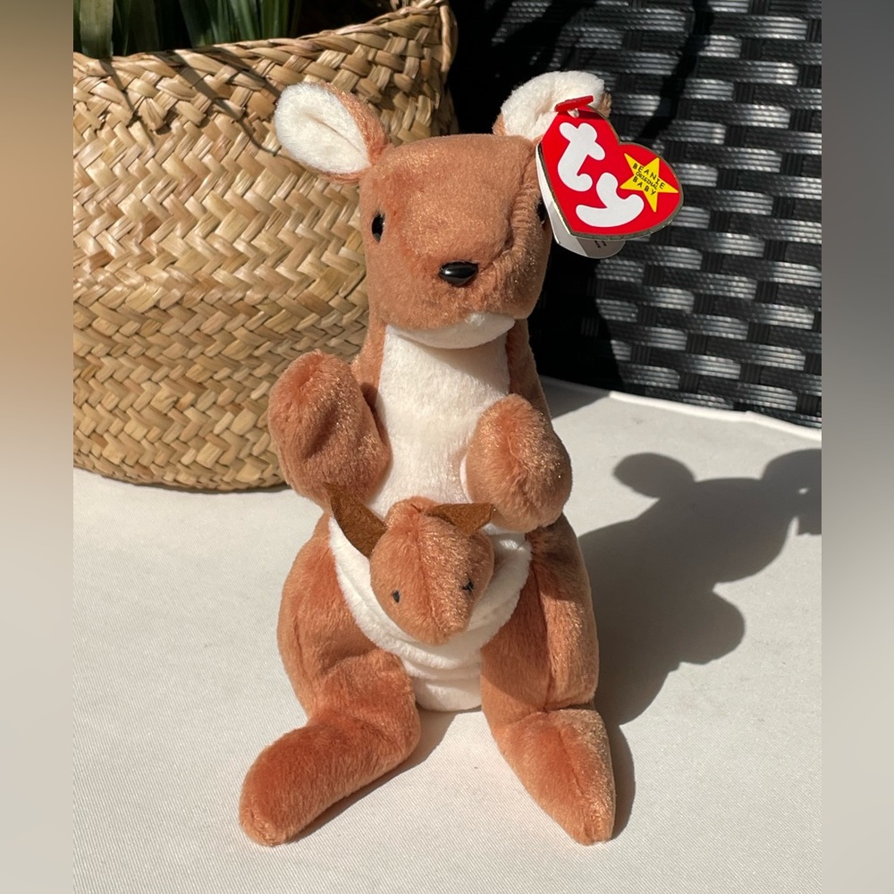 Pouch Ty Beanie Baby 1996 Retired, Mint